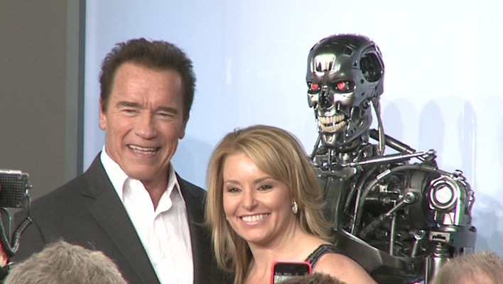 Arnold Schwarzenegger und Heather Milligan (Foto: HauptBruch GbR)