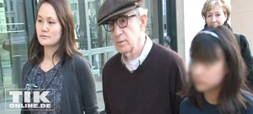 Woody Allen mit Frau und Tochter (Foto: HauptBruch GbR)