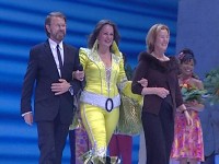 Bjoern Ulvaeus and Anni-Frid Reuss