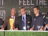 Franz Beckenbauer, Jürgen Klinsmann und Arne Friedrich